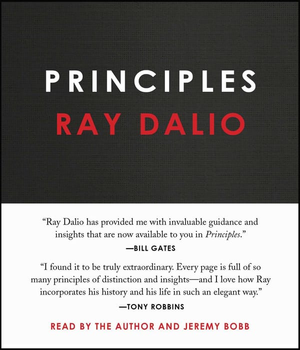 Principles - Ray Dalio